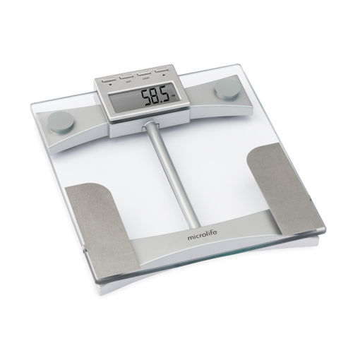 Analizador de la composición corporal electrónico - WS 100 - Microlife - para la medición de la masa adiposa / plataforma / con cálculo del IMC