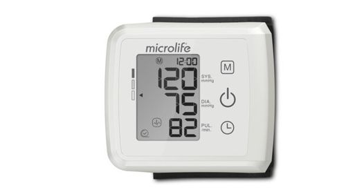 Tensiómetro electrónico automática - BP W10 Basic - Microlife - oscilométrica / de muñeca / con manguito incorporado