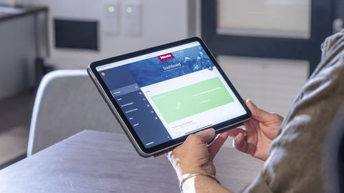Sistema de gestión de datos - MOVE - Miele & Cie. KG - de laboratorio / para tablet PC