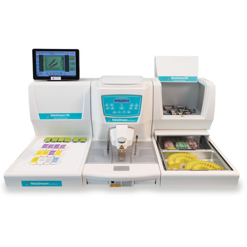 Sistema de preparación de muestras semiautomático - HistoDream EW - MILESTONE - de laboratorio / para histologia / de refrigeración