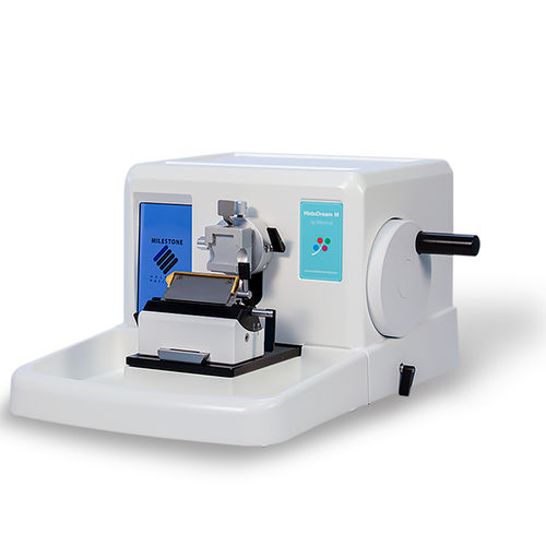 Microtomo rotativo - HistoDream M - MILESTONE - semiautomático / para histologia / motorizado