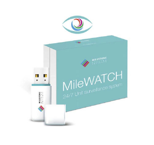 Sistema de gestión y localización de la información - MileWATCH - MILESTONE - de trazabilidad / de laboratorio / de hospital