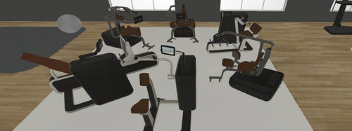 Circuito de strength training - Q-Strength-endurance  - milon industries 