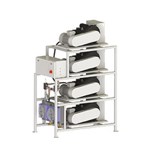 Sistema de compresión de aire médico - HOSPITAIR® SCROLAIR PACK D series - MIL'S - de espiral / modular / sin aceite