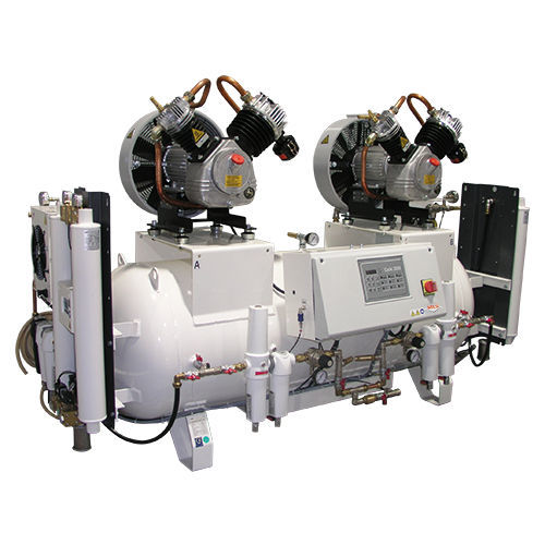 Sistema de compresión de aire médico - HOSPITAIR 1/2 - MIL'S - de pistón / lubricado