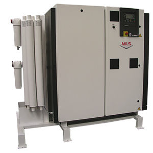Sistema de compresión de aire médico - HOSPITAIR® SKID - MIL'S - de tornillo / modular / lubricado