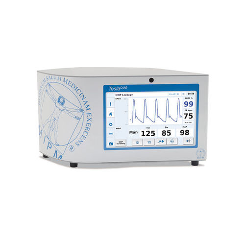 Monitor multiparamétrico compacto - TeslaDUO - MIPM Mammendorfer Institut für Physik und Medizin - con ruedas / PNI / SpO2