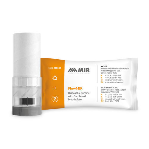 Caudalimetro de turbina - FlowMIR® - MIR - Medical International Research - de aire / médico / para espirómetros