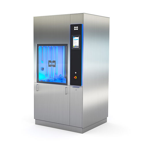 Lavadora desinfectadora de laboratorio - Uniclean® PL II 15 - MMM Group - para cristalería / compacta / de carga frontal