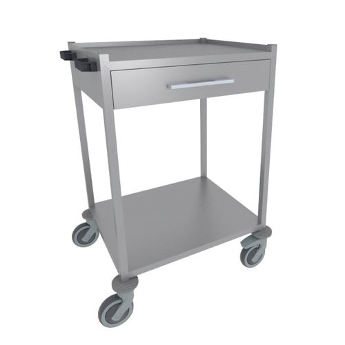 Carro de hospital - M902-A - Mobiclinic - de uso general / multifunción / de acero inoxidable