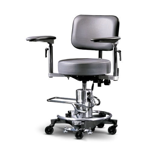 Taburete para centro sanitario - 540 - Haag-Streit Surgical - de altura variable / basculante / con ruedas