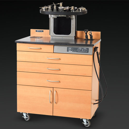 Armario calefactado - 410  - Haag-Streit Surgical - para instrumental de ORL / de hospital / con puerta