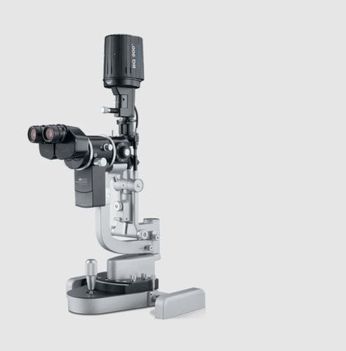 Lámpara de hendidura digital - BQ 900 - Haag-Streit Surgical - de mesa