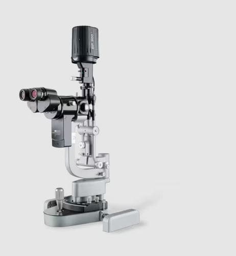 Lámpara de hendidura digital - BP 900 - Haag-Streit Surgical - de mesa