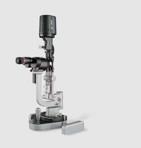 Lámpara de hendidura digital - BI 900 - Haag-Streit Surgical - de mesa
