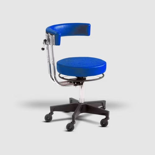 Taburete para centro sanitario - 534 series - Haag-Streit Surgical - neumático / giratorio / basculante