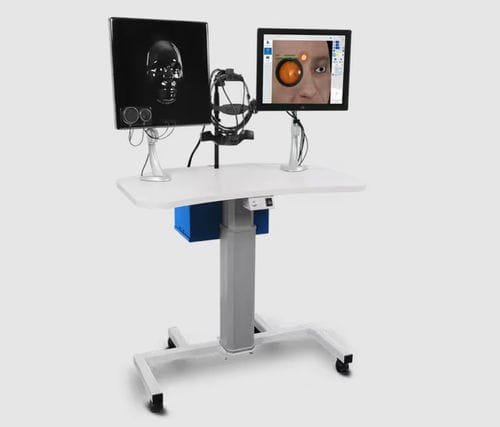 Simulador de formación - Eyesi  - Haag-Streit Surgical - de oftalmoscopia / estación de trabajo / de realidad aumentada