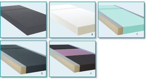 Colchón para cama médica - Gera - Moltoplast healthcare - de espuma / antiescaras
