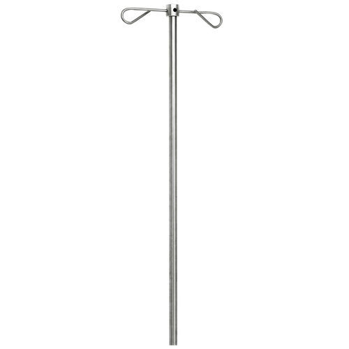 Portasueros en riel - IST18800 - MTH Medical GmbH - 2 ganchos / de acero inoxidable