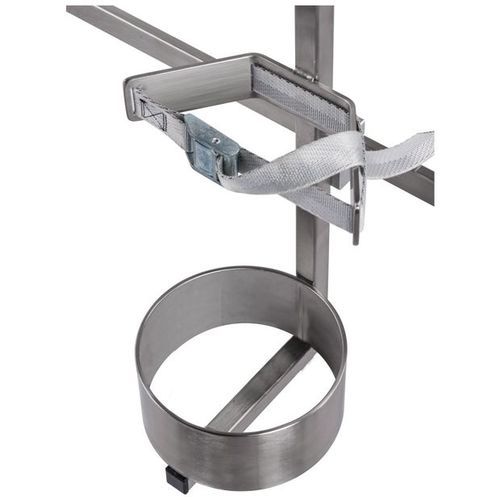Soporte para botellas de oxígeno - ZFH04 - MTH Medical GmbH - modular / de acero inoxidable / 1 botella