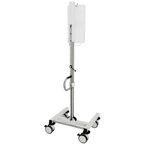 Portasueros con ruedas - MobiLift - MTH Medical GmbH - 1 gancho / telescópico / de altura variable