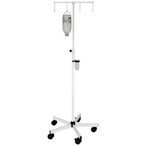 Portasueros con ruedas - I1400811MR - MTH Medical GmbH - 4 ganchos / telescópico / de altura variable
