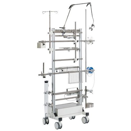 Carro médico - MobiSupport   - MTH Medical GmbH - para cuidados intensivos / de uso general / para aparato
