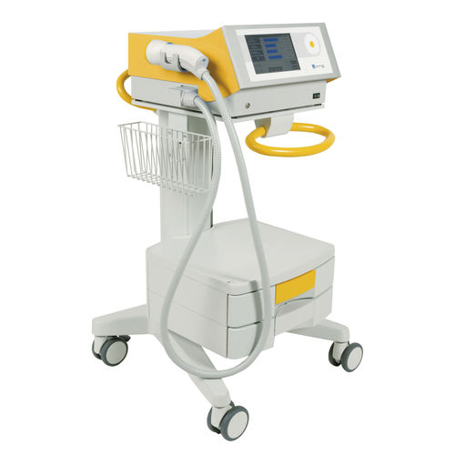 Generador de ondas de choque extracorpóreas para tratamientos ortopédicos - dermagold100® - MTS Medical - en carro
