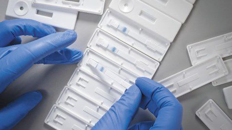 Kit de prueba de flujo lateral - ReliaFlow™ - Ahlstrom-Munksjö - para enfermermedades infecciosas / de embarazo / para evaluaciones medioambientales