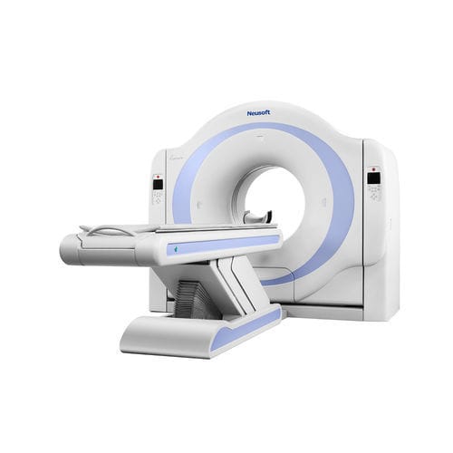 Escáner de tomografía computarizada para tomografía de cuerpo completo - NeuViz 16 Essence - Neusoft Medical Systems  - 128 cortes / gran diámetro