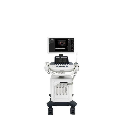 Ecógrafo con soporte - NeuEcho 10 - Neusoft Medical Systems  - para ecografía polivalente / doppler-color / blanco y negro