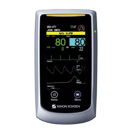 Monitor de constantes vitales de noche - Life Scope G3 - Nihon Kohden Europe - ponible / de mano / ECG