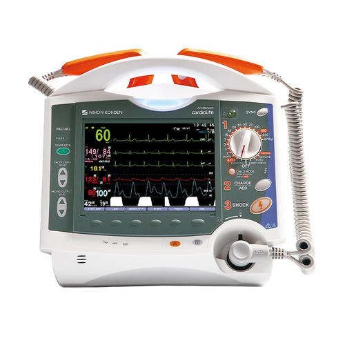 Desfibrilador externo automático - Cardiolife - Nihon Kohden Europe - bifásico / Bluetooth / con monitor multiparamétrico