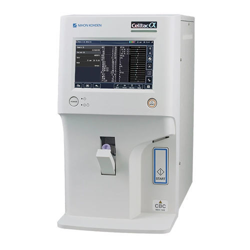 Contador de células automatizado - Celltac α - Nihon Kohden Europe - de mesa / para hematología / para glóbulos