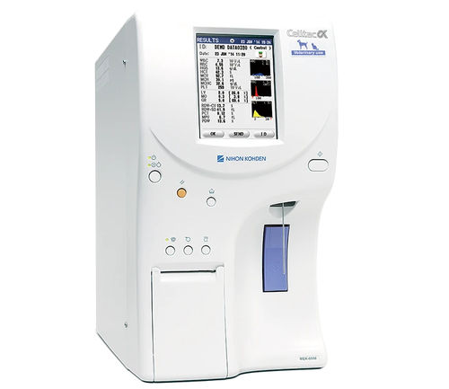 Contador de células automático - Celltac α - Nihon Kohden Europe - de mesa / veterinario / para glóbulos