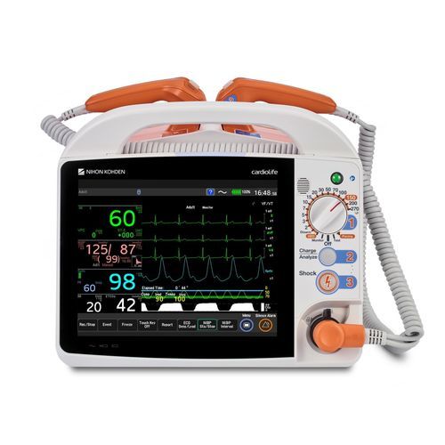 Desfibrilador externo automatizado - cardiolife  - Nihon Kohden Europe - manual / point of care / de ayuda a la reanimación