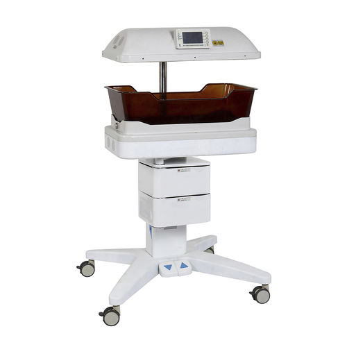 Lámpara de fototerapia neonatal - NBB-IV - Ningbo David Medical Device - con ruedas / de luz azul