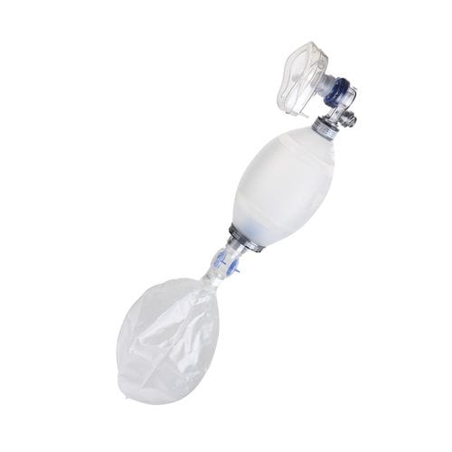 Insuflador manual neonatal - HF-III - Ningbo David Medical Device - para cuidados de urgencias / de silicona / de PVC