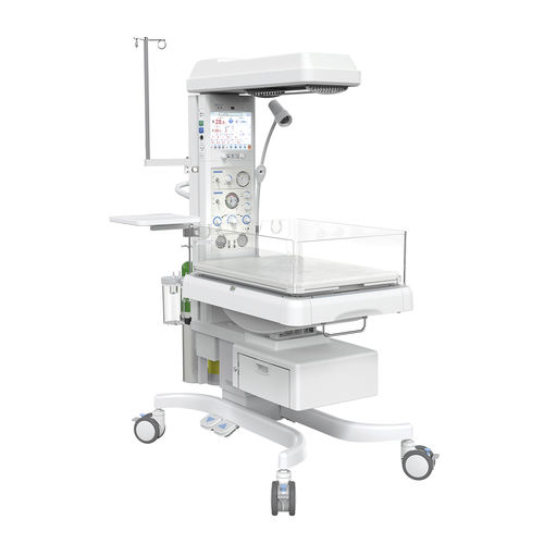 Mesa de reanimación neonatal con monitor - HKN-2200B - Ningbo David Medical Device - con báscula / con almacenamiento / con pantalla táctil