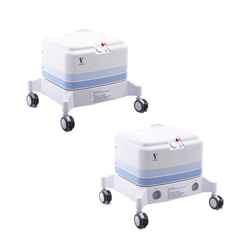 Compresor de aire médico - AC-200 series - Ningbo David Medical Device - con ruedas / sin aceite