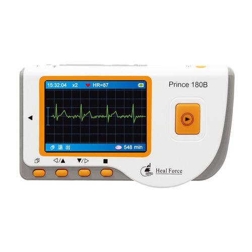Monitor de paciente de mano - Prince 180B0 - Heal Force - ECG / clínico