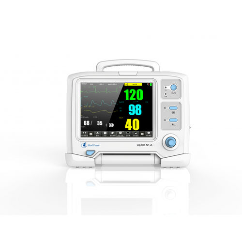 Monitor de paciente compacto - Apollo N1-A - Heal Force - ECG / RESP / TEMP