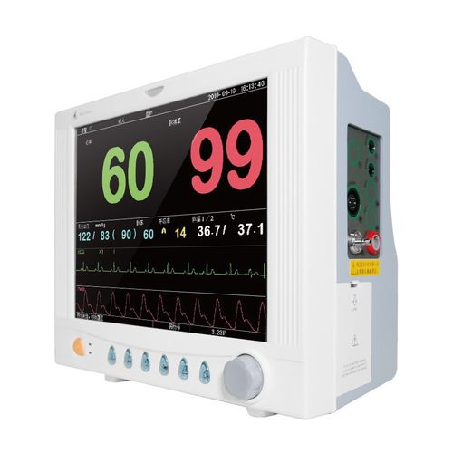 Monitor de paciente compacto - PC-9000B - Heal Force - ECG / de temperatura / presión arterial no invasiva