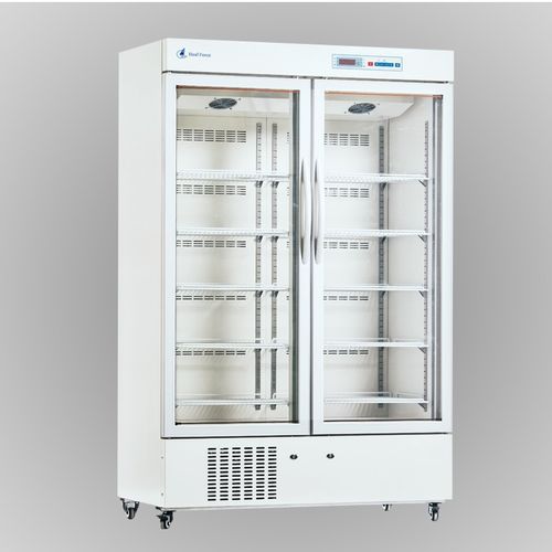 Refrigerador de laboratorio - HFLTP-05  - Heal Force - para farmacia / de tipo armario / con ruedas