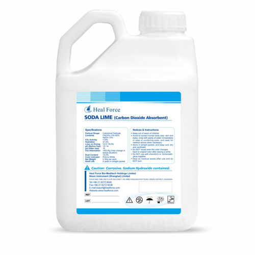 Absorbedor de dióxido de carbono para estaciones de anestesia - Soda Lime - Heal Force