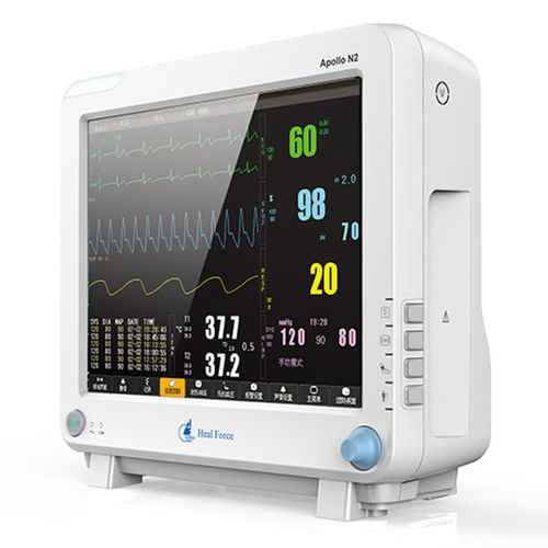 Monitor de paciente con sensor separado - Apollo N2 - Heal Force - de mesa / portátil / ECG