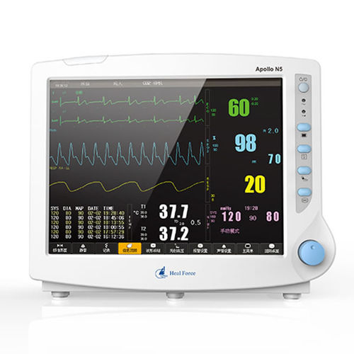 Monitor de paciente con sensor separado - Apollo N5 - Heal Force - de mesa / portátil / ECG