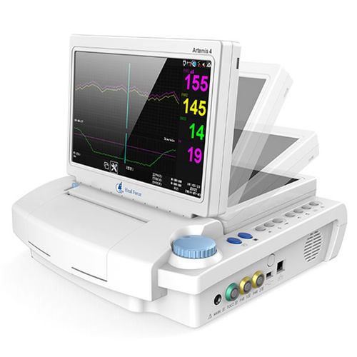 Monitor fetal FHR - Artemis 4 - Heal Force - gemelar / con impresora / con conexión inalámbrica