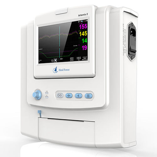Monitor fetal FHR - Artemis 2 - Heal Force - gemelar / con impresora / con conexión inalámbrica
