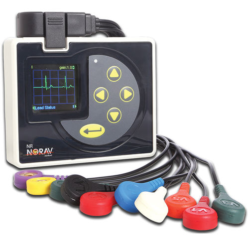 Electrocardiógrafo para prueba de esfuerzo - NR-1207-3 - NORAV Medical - 12 canales / para PC / para tablet